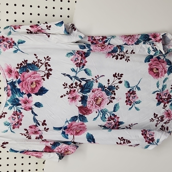 Viamor Floral Top Size Large NWT - Picture 6 of 6